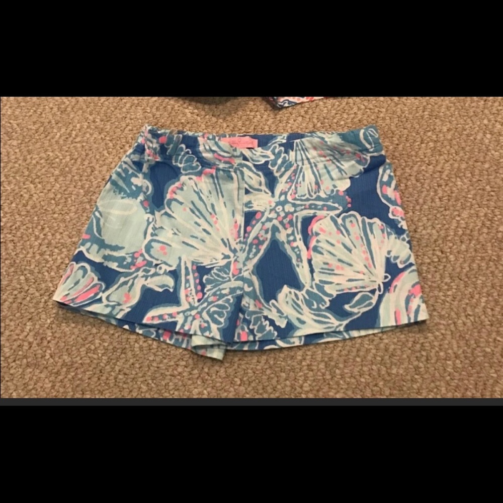 Lilly Pulitzer Girls Shorts Size 10 EUC!